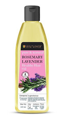Soulflower Rosemary Lavender Hair Oil For Healthy Hair, Scalp Nourishmet hair