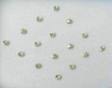 SILVER Color Bindi Diamond Crystal Bindi Bollywood Sticker Nose Stud Stone