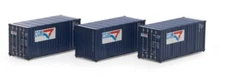 ATH27789 HO RTR 20' Corrugated Container, MOCU #1 (3)  Save$$$