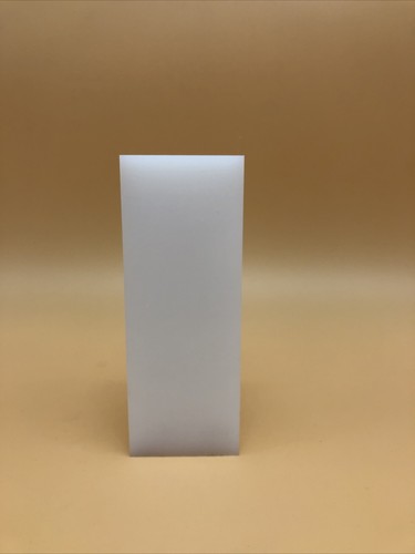 UHMW MACHINABLE PLASTIC  5 3/8 x 2 x 3/4 inch