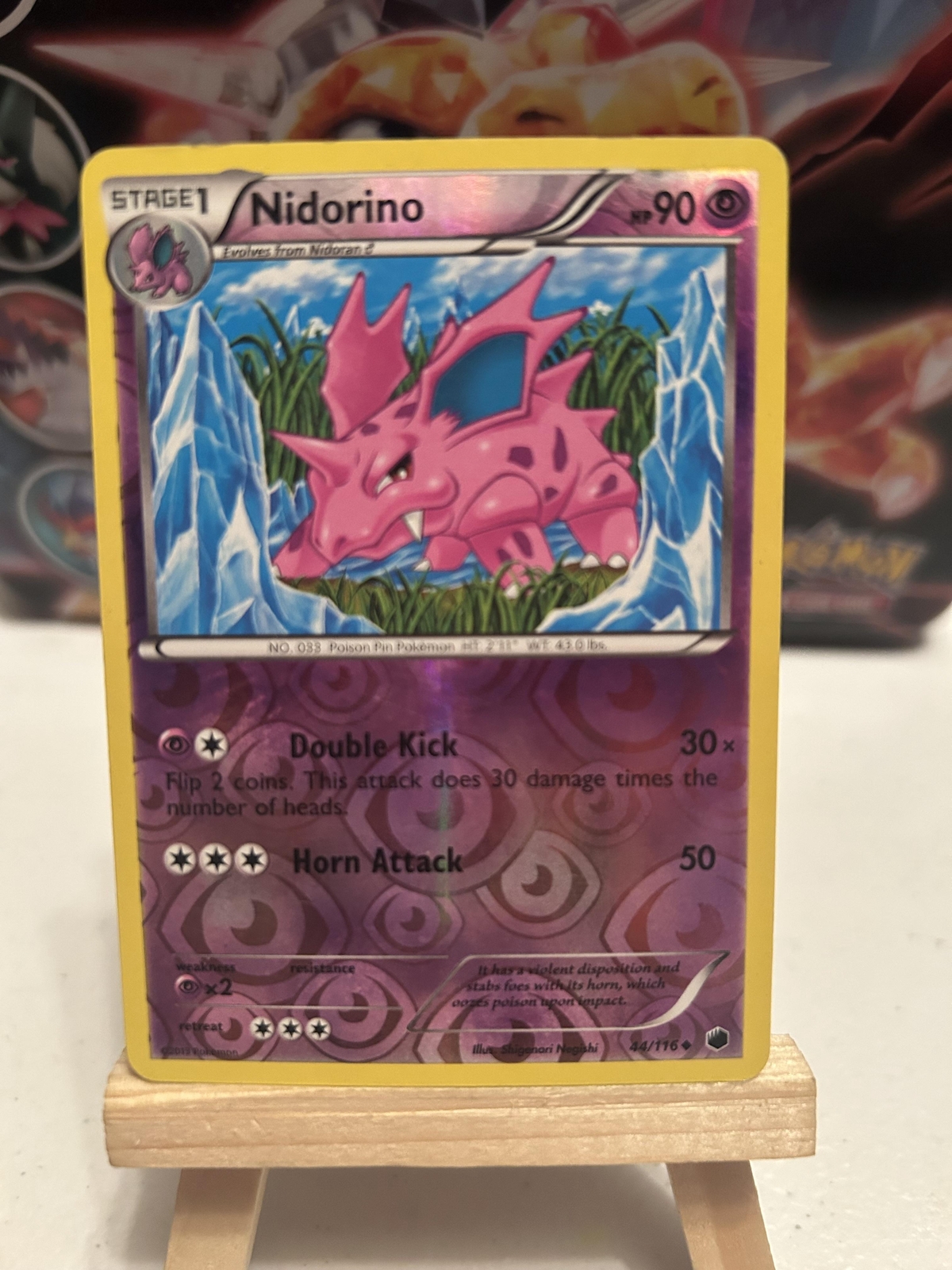 Plasma Freeze #44/116 Nidorino Reverse holo (1065)