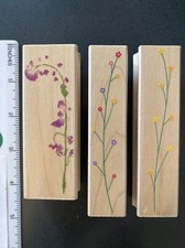 Flowers Rubber Stamps-Hero Arts