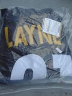 NFL Pittsburgh Steelers Signed Justin Layne 31 XL Football Jersey Shirt w/ COA