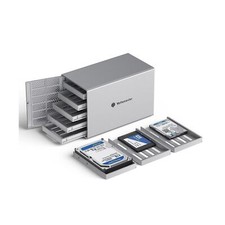 Yottamaster 5 Bay External Hard Drive Enclosure, Aluminum USB3.0 3.5" HDD Enc...
