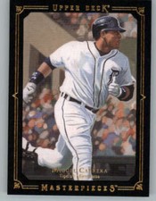 2008 UD Masterpieces Framed Black #36 Miguel Cabrera (ref 153684)