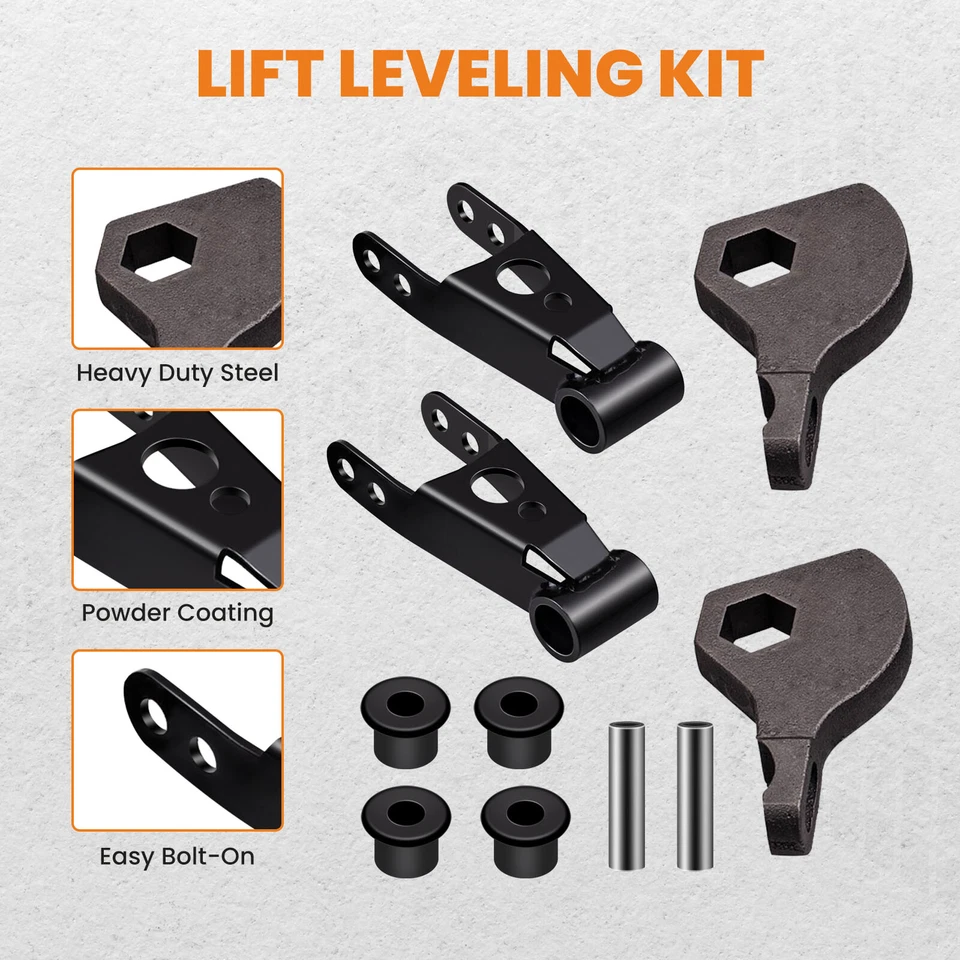 Kit elevador trasero delantero 2" 3" apto para Dodge Durango 4x4 1998 1999 2000 2001 2002 2003 Foto 3 de 4