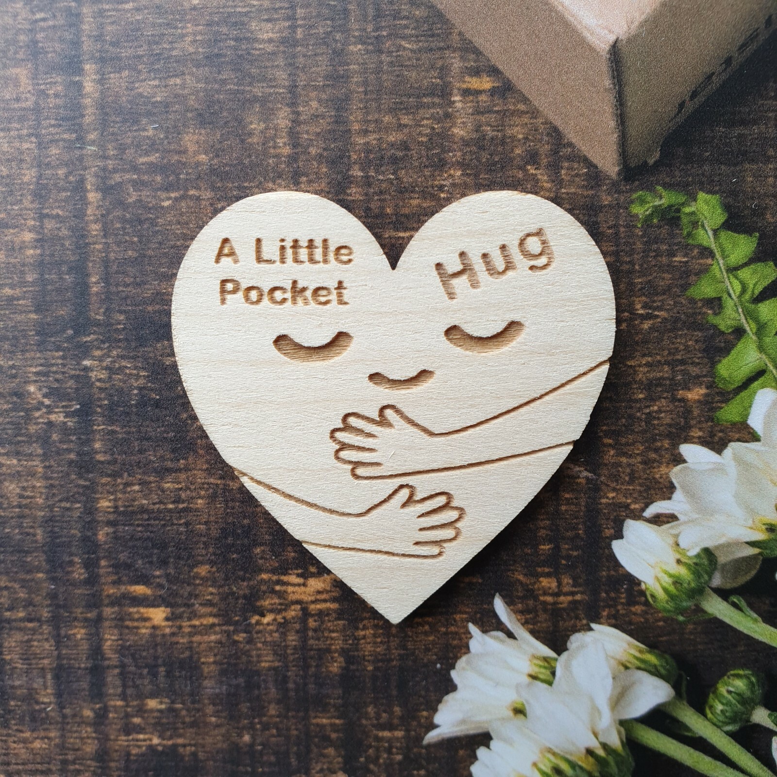 Pocket Hug Tokens Heart Hugs to Loved Ones Little Keepsake Gift ...