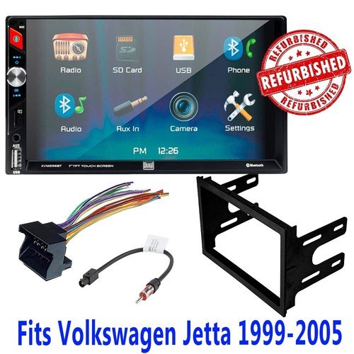 XVM296BT 6.2" Bluetooth USB,AUX Car Stereo Radio Kit for 1999 - 2005 VW Jetta