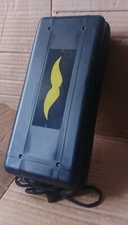 Black Flashy, Durable Handsome Man Torch Flashlight With Mustache