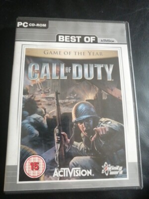 Call of Duty Game of the Year Edition : PC-CD ROM 2 Disc Game With