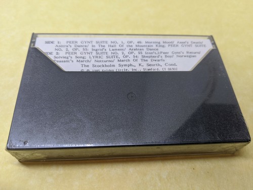 Grieg - Peer Gynt Suites - Cassette - SEALED - Picture 3 of 3
