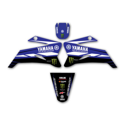#ad YAMAHA TTR110 Factory Motocross Graphic Decal Sticker Kit Fits 2008 2023 21mil $54.95