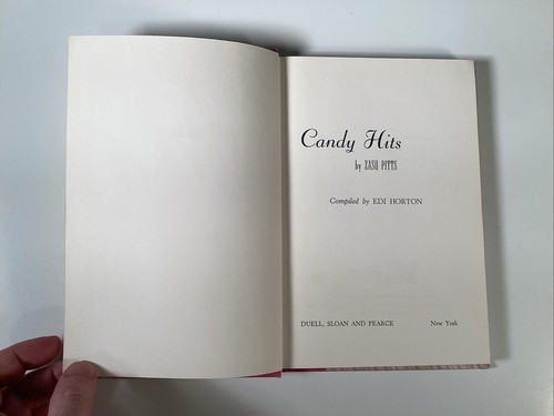 Candy Hits: The Famous Star's Own Candy Recipes by ZaSu Pitts HC 196 2nd Print - Picture 4 of 13