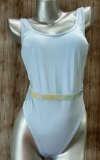 NWT Victorias Secret Shine Strap Plunge One Piece Swimsuit L