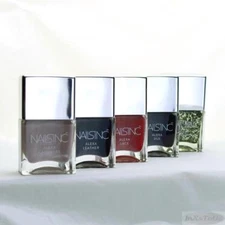 Nails Inc Alexa Nail Polish Texture Opt Shade Cashmere Leather Silk Sequin Camo