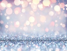 Xmas Glitter Light Spots Abstract Bokeh Backdrop 7x5ft Vinyl Photo Background LB