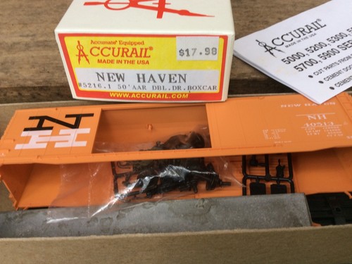 Coche HO PRECISAIL NEW HAVEN 50’ AAR DOBLE CAJA DR NH 40513 NUEVO EN CAJA | Zustand: New