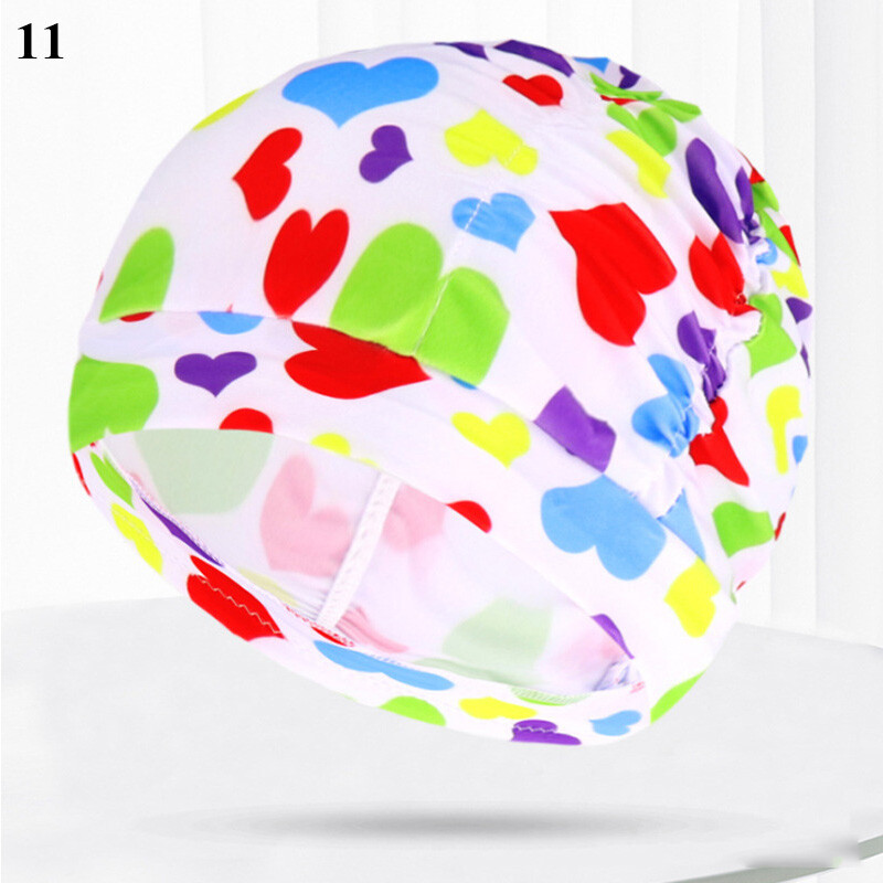 Erdbeer Badekappe Damen - Wasserdichte Schwimmkappe Kurzhaar