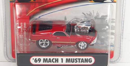 Pneumatici Muscle Machines 2006 Uscita 1969 Ford 69 Mustang Mach 1 Linea Rossa 1:64 - Foto 2 di 6