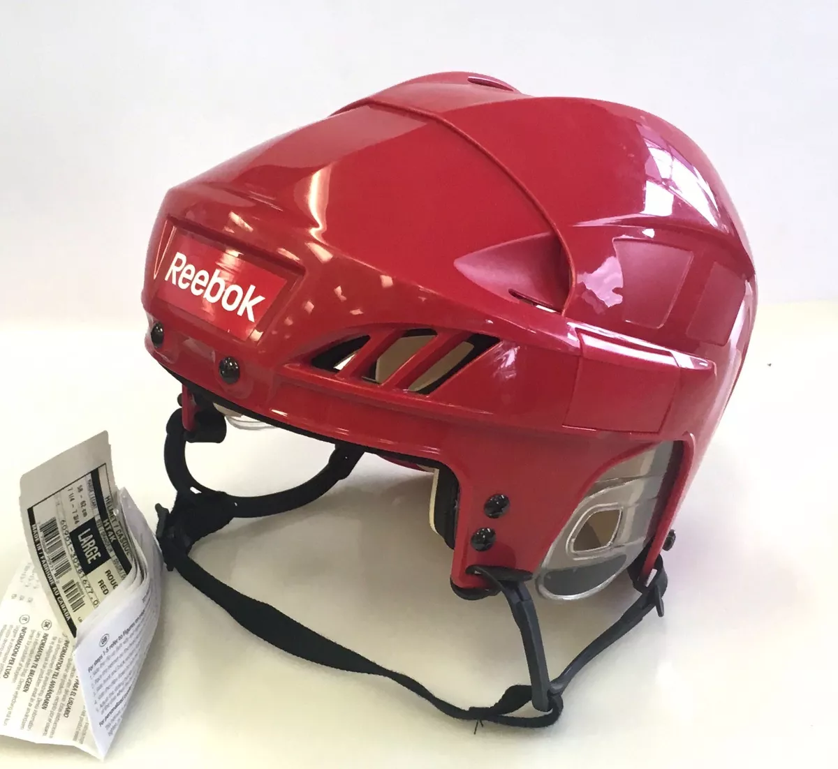 New Reebok 4K NHL/AHL Detroit red size small Return ice hockey helmet |