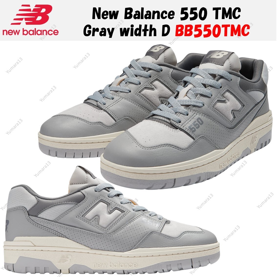 ◆正規品◆NEW BALANCE BB550TMC GRAY◆関税/送料込◆男女共用◆ New Balance 550 TMC Gray width D BB550TMC Men's Size | eBay