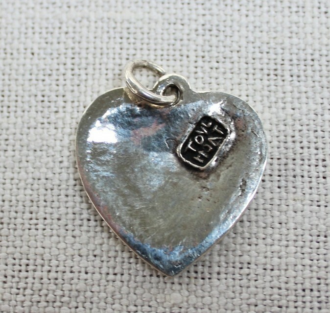Pendentif Cœur En Argent Massif Toulhoat - Style Breton Celtique - Neuf Avec étiquettes