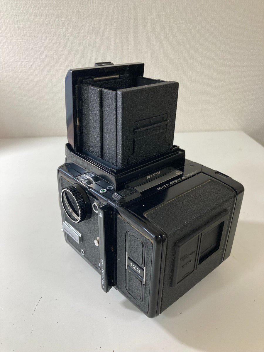 Near Mint】Zenza Bronica ETR Medium Format Camera w/75mm f2