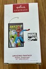 2022 Hallmark AMAZING FANTASY Marvel Comics Spider Man 60th Anniversary Ornament
