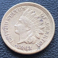 1863 Indian Head Cent 1c Better Grade  #29585