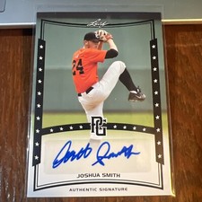 Josh Smith Joshua Smith 2014 Leaf Perfect Game Showcase Black Auto #A-JS3