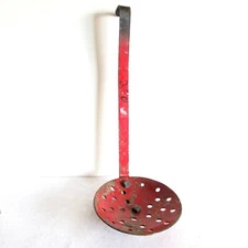 VTG Ice Fishing Metal Skimmer Ladle Strainer Scoop Kitchen Heavy Duty 12 FREE SH