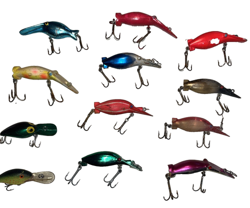 Lot Vintage Random Old Fish Lure Lures as shown in photos | eBay