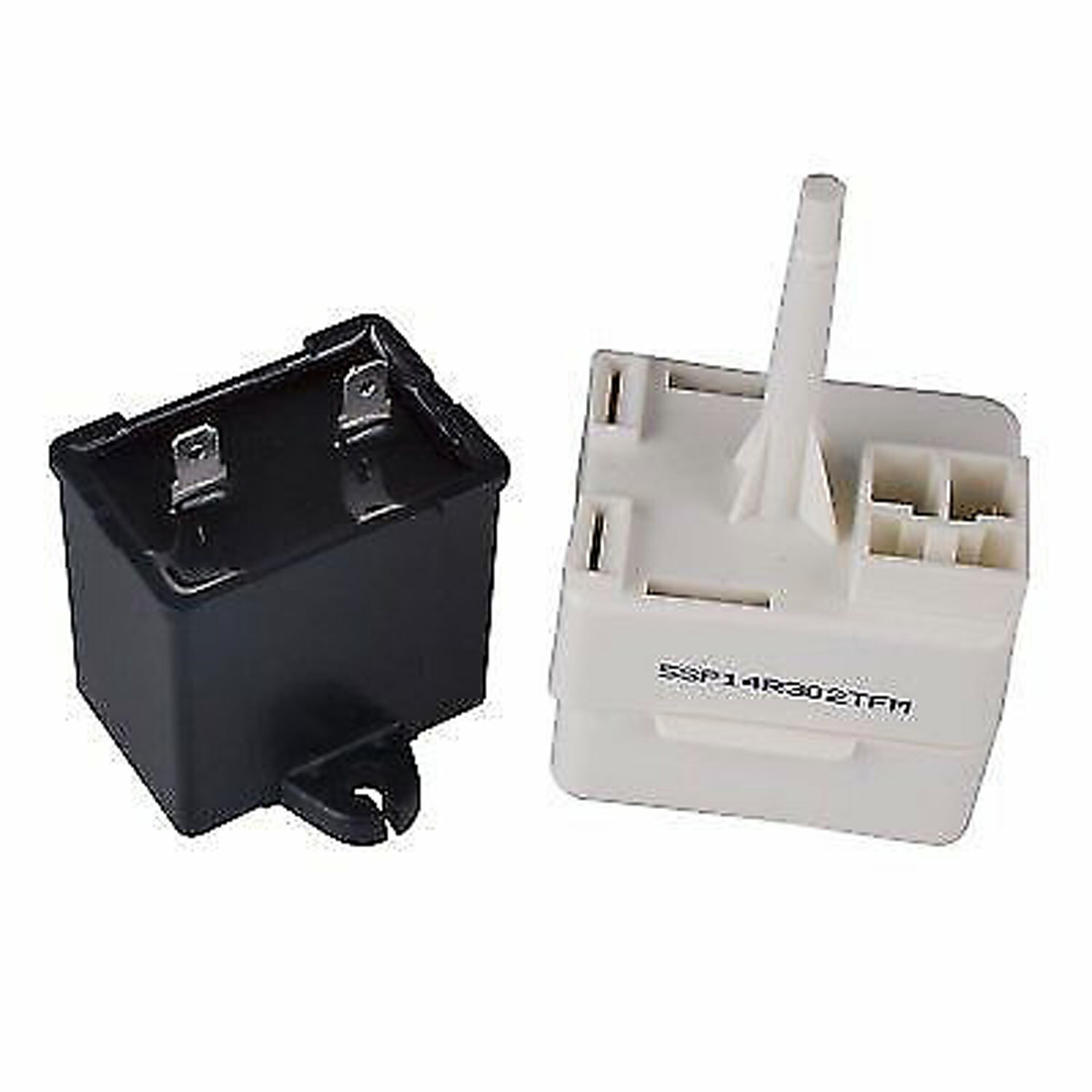 NEW 67005561 REFRIGERATOR COMPRESSOR START RELAY OVERLOAD & CAPACITOR KIT