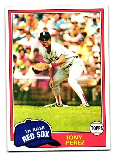 1981 Topps - #575 Tony Perez