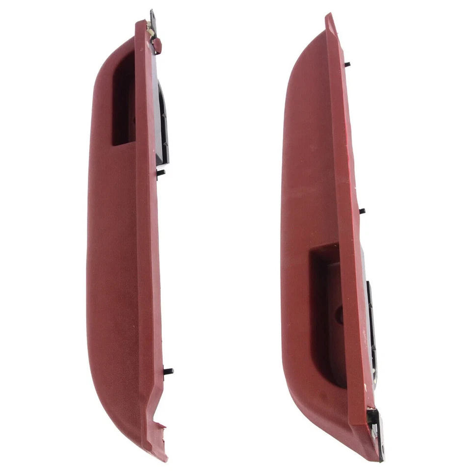 Nuevo 2x Reposabrazos de puerta delantera derecha derecha rojo para Chevrolet GMC 1990-94 C/K 1500 2500 3500 Foto 4 de 4