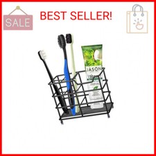 Urbanstrive 304 Stainless Steel Bathroom Toothbrush Holder Toothpaste Holder Sta