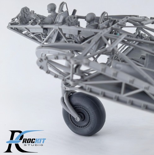 Rockit 320103 1/32 Luftwaffe Ho 229 WEIGHTED WHEELS For Takom 3D Print - Bild 9 von 12