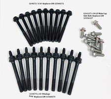 LS Replacement Main Cap Bolt and Rod Bolts 2000-15 GM LS1 LS2 LS6 LS7 LS9 LQ4