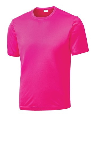 Sport-Tek TST350 Mens Short Sleeve Dri-Fit Big & Tall Peformance Workout T-Shirt - Picture 86 of 154