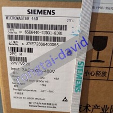6SE6440-2UD31-8DB1 Inverter 18.5KW Brand New Fast shipping