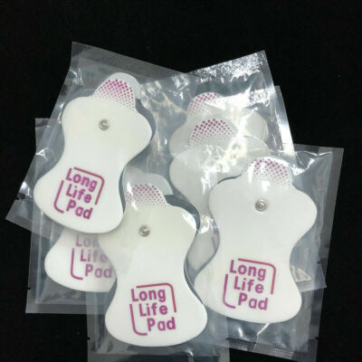 12 PCS Snap on Electrode Pads Electrotherapy Long Life Pad for Omron Massagers