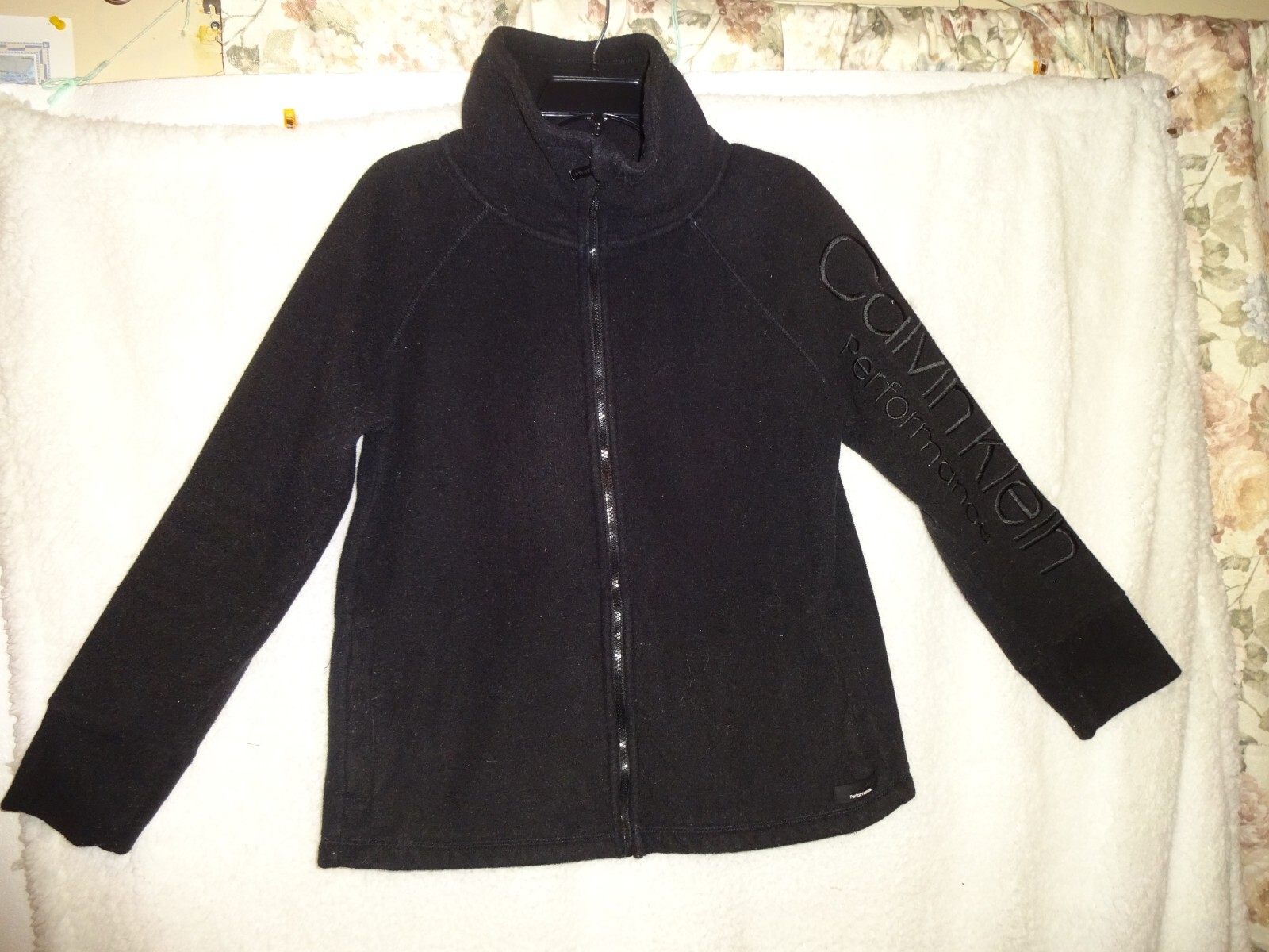 Calvin Klein Women Basic Jacket Black Polyester P… - image 1