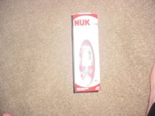 nuk orthodontic baby bottle butterflies new wide neck bottle