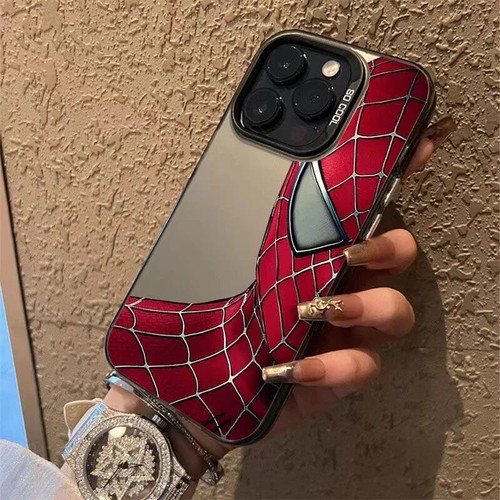 Luxury IMD Lens Circle Spider Man Cartoon Skin TPU Phone Case for For iPhone 13 - Picture 4 of 15
