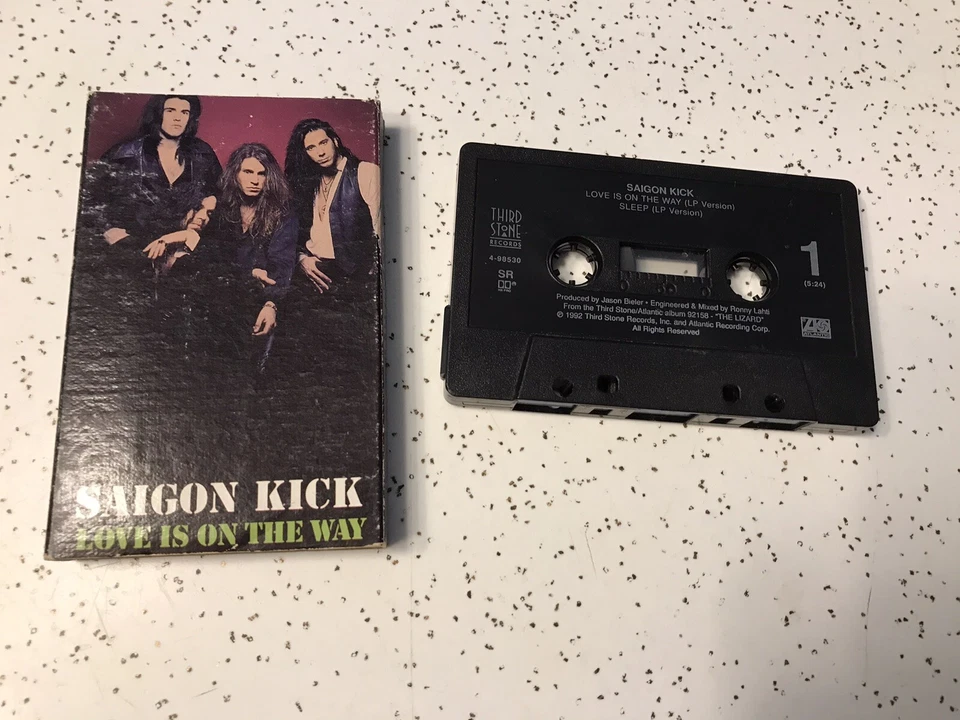 3 Cassette Singles   Saigon Kick   Live   Yes    Good Used Condition - Image 4 of 4