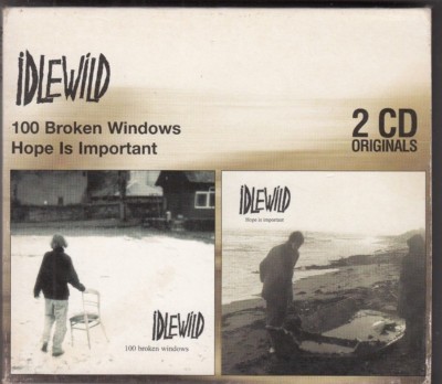 IDLEWILD - 100 broken windows / hope is important CD