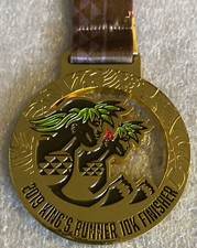 2019 KING  S RUNNER 10K HONOLULU HAWAII FINISHERS MEDAL