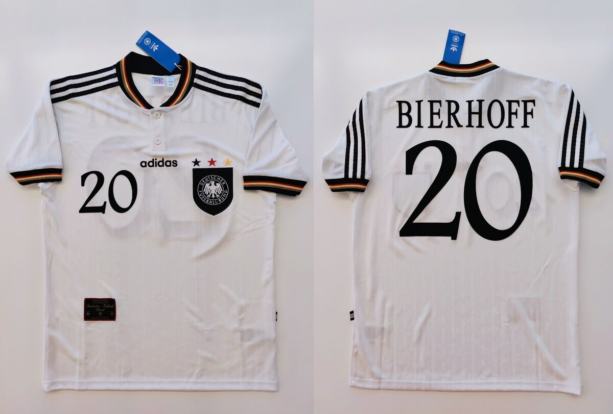 Germany Bierhoff Official Adidas EURO 96 Reissue Champions Germany Bierhoff Official Adidas EURO 96 Reissue Champions
