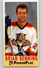 1993-94 PowerPlay #90 Brian Benning  Florida Panthers V77588