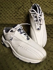 Footjoy Greenjoys Men's WHT/BLU Golf Athletic Shoes Soft Cleats 45341 Size 8 M